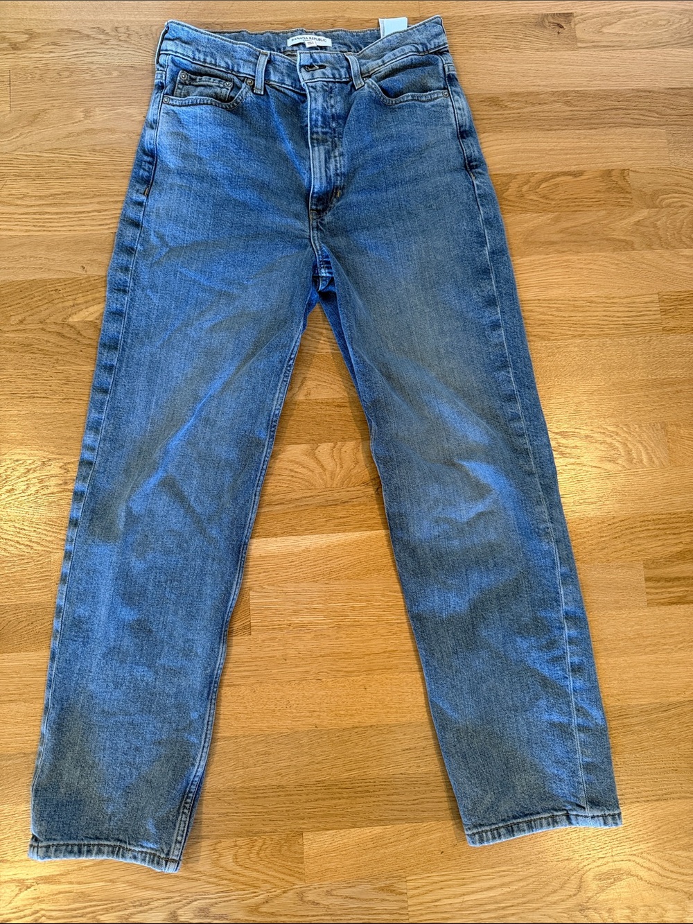Banana Republic Light Blue Straight Fit Jeans